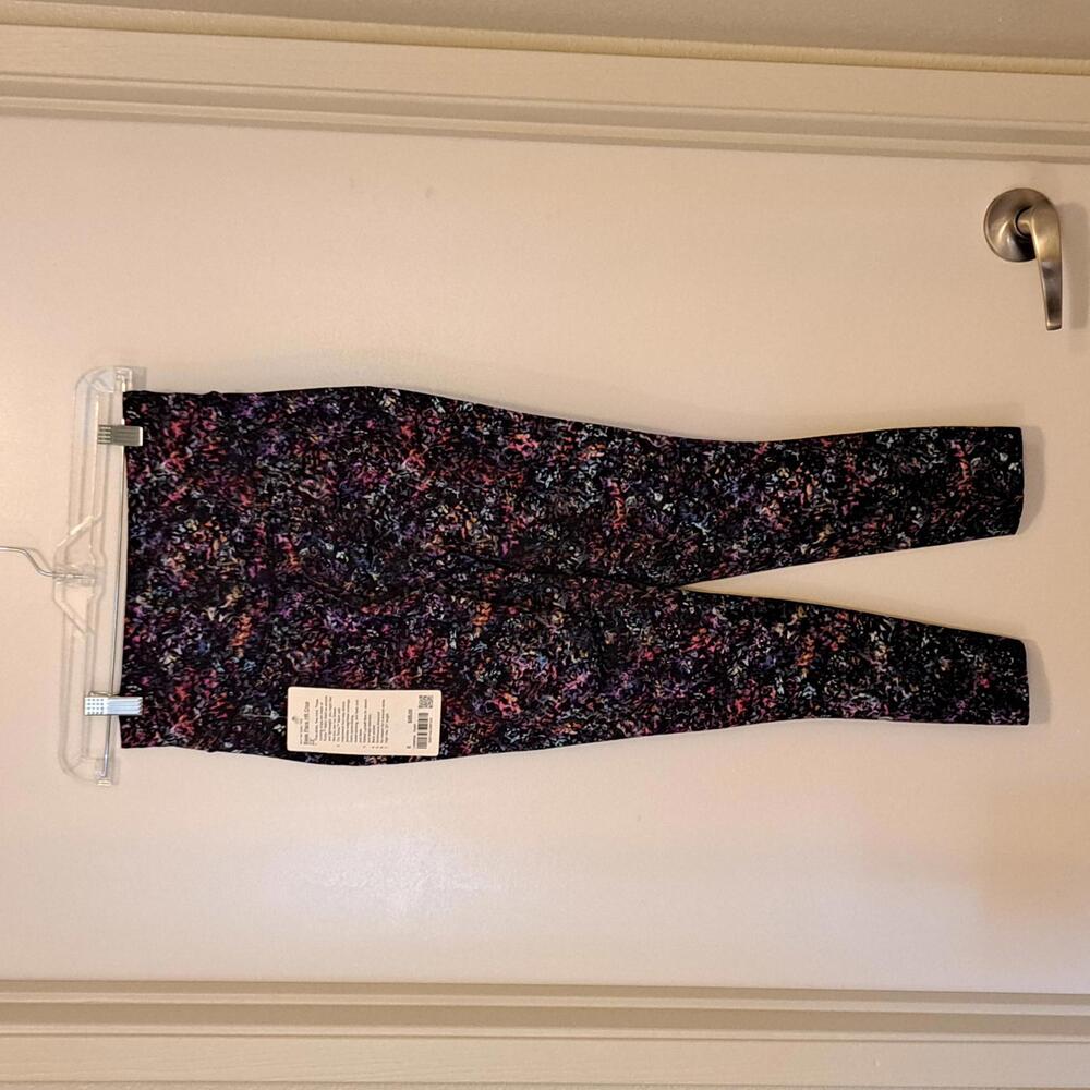 Lululemon Base Pace HR Crop 23" Leggings - Floral Spray Multi - 6 - Picture 5 of 8